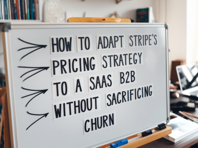 Comment adapter la stratégie de tarification de stripe à un saas b2b sans sacrifier votre churn