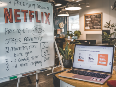 Comment reproduire la stratégie de tarification freemium de netflix dans un service b2b sans cannibaliser les ventes premium